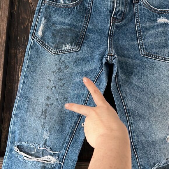 One Teaspoon distressed jeans Sz-25 - Picture 2 of 9